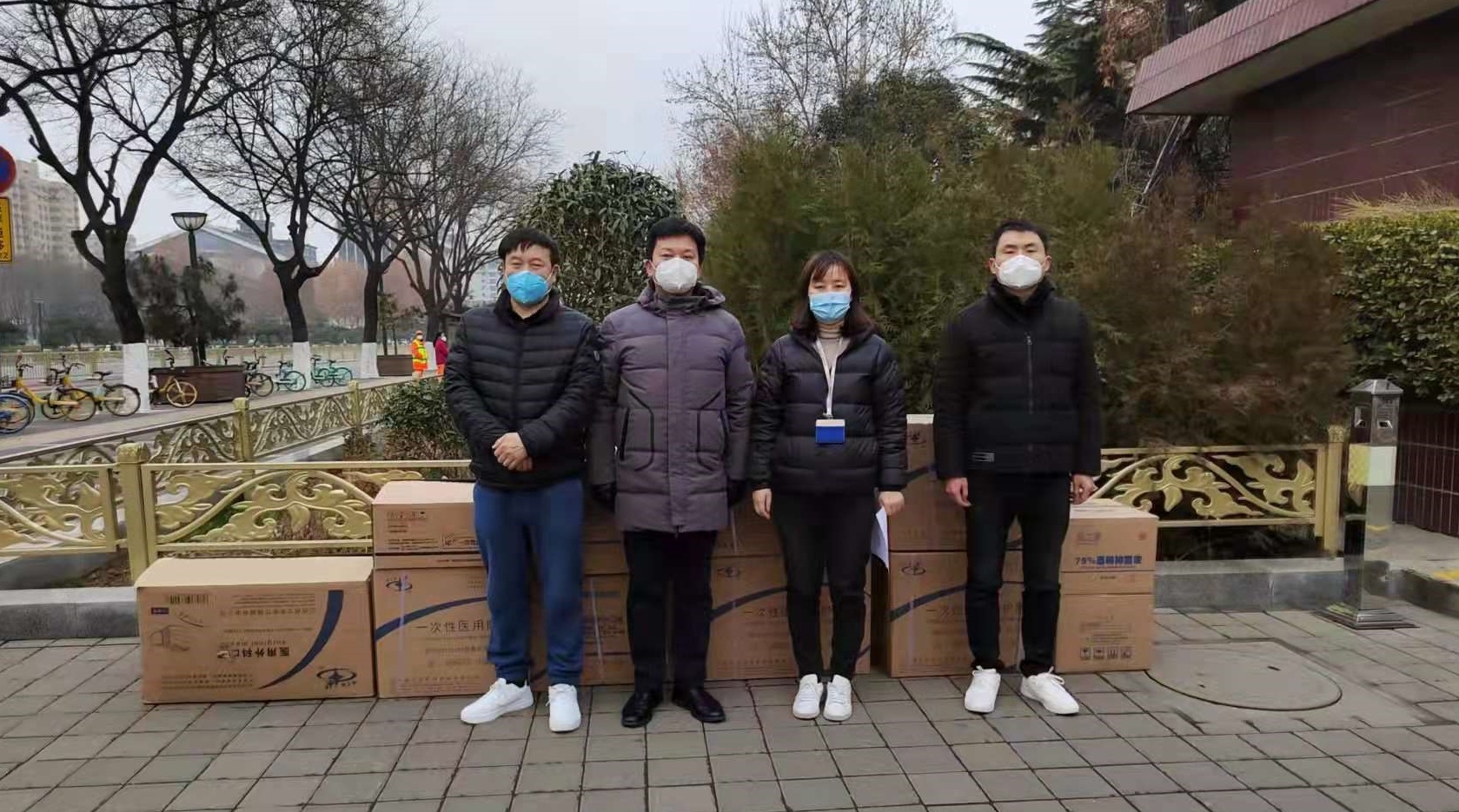 愛心奉獻 情暖“疫”線